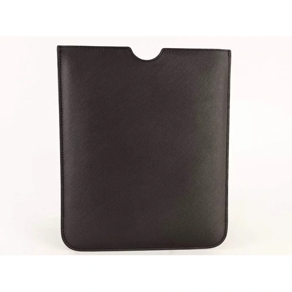 Givenchy Black Leather Rave Bambi Print Tablet Case Msersa 144010000552